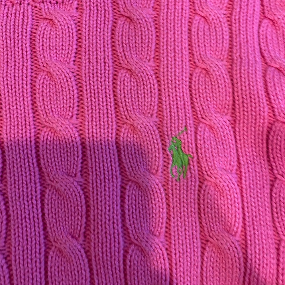 Ralph Lauren Cotton Cable Knit Sweater - Picture 2 of 5
